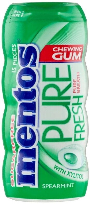 Mentos Pure Fresh Spearmint žvýkačka 10ks x 30g