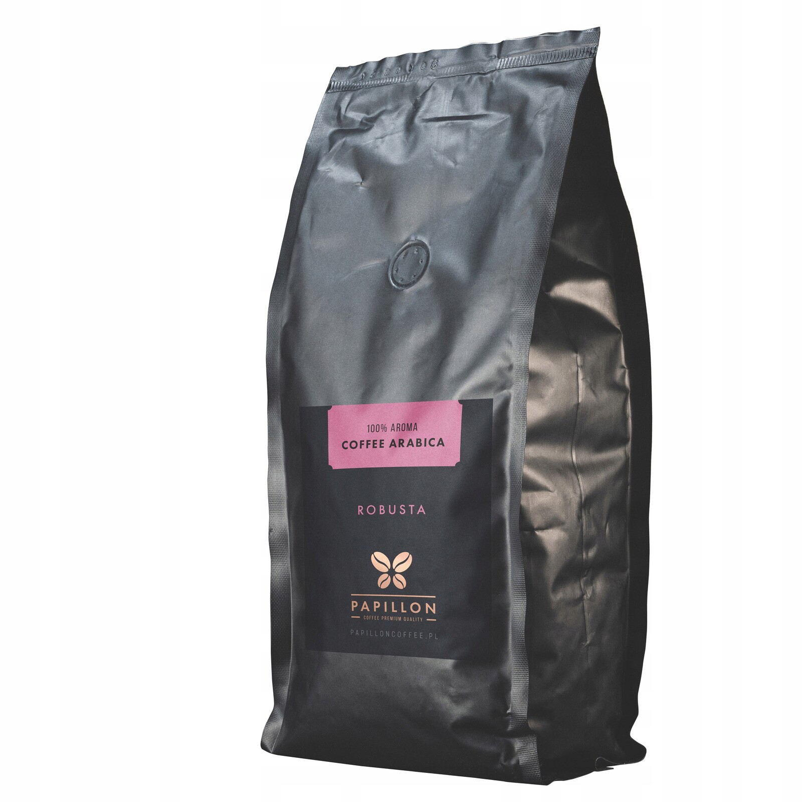 Káva zrnková Robusta Papillon Coffee Káva Robusta Vietnam 1kg