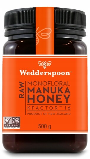 Wedderspoon Med Manuka Raw Kfactor 16 500g Surový Nevyhřívaný
