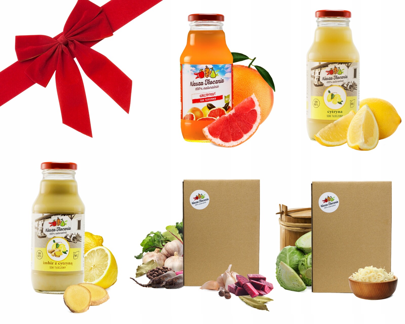 Sada džusů Čištění & Detox Dárek