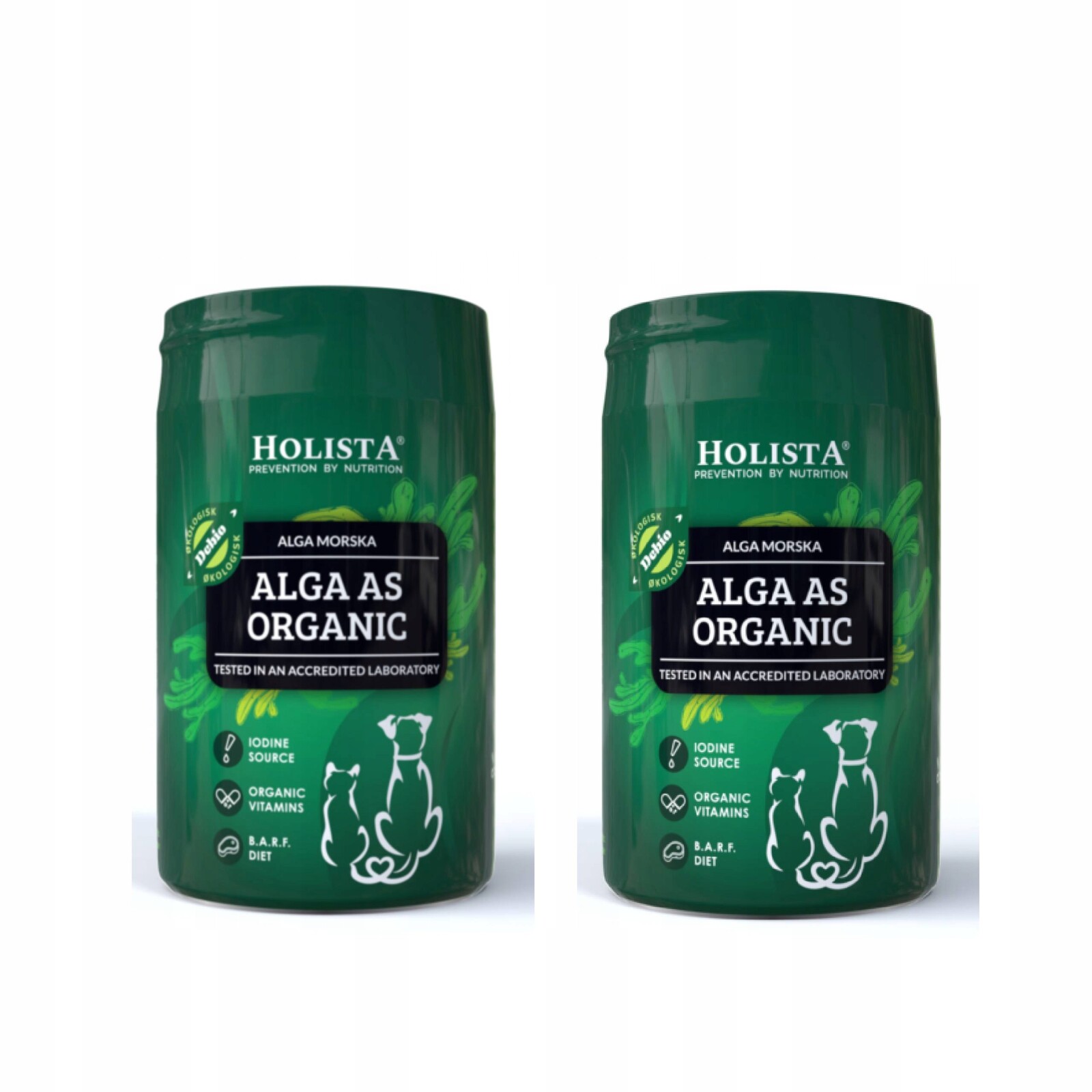 2x Alga as Organic 250 g – pro psy a kočky, jód a vitamíny – Holista
