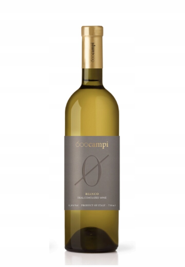 Bílé víno 600CAMPI 0.0% dealkoholizované