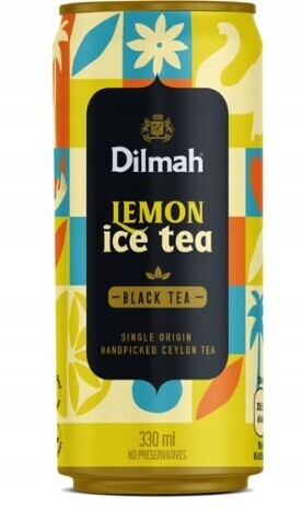 Hetbata Dilmah citronová Ice Tea Lemon 24x 0,33 l