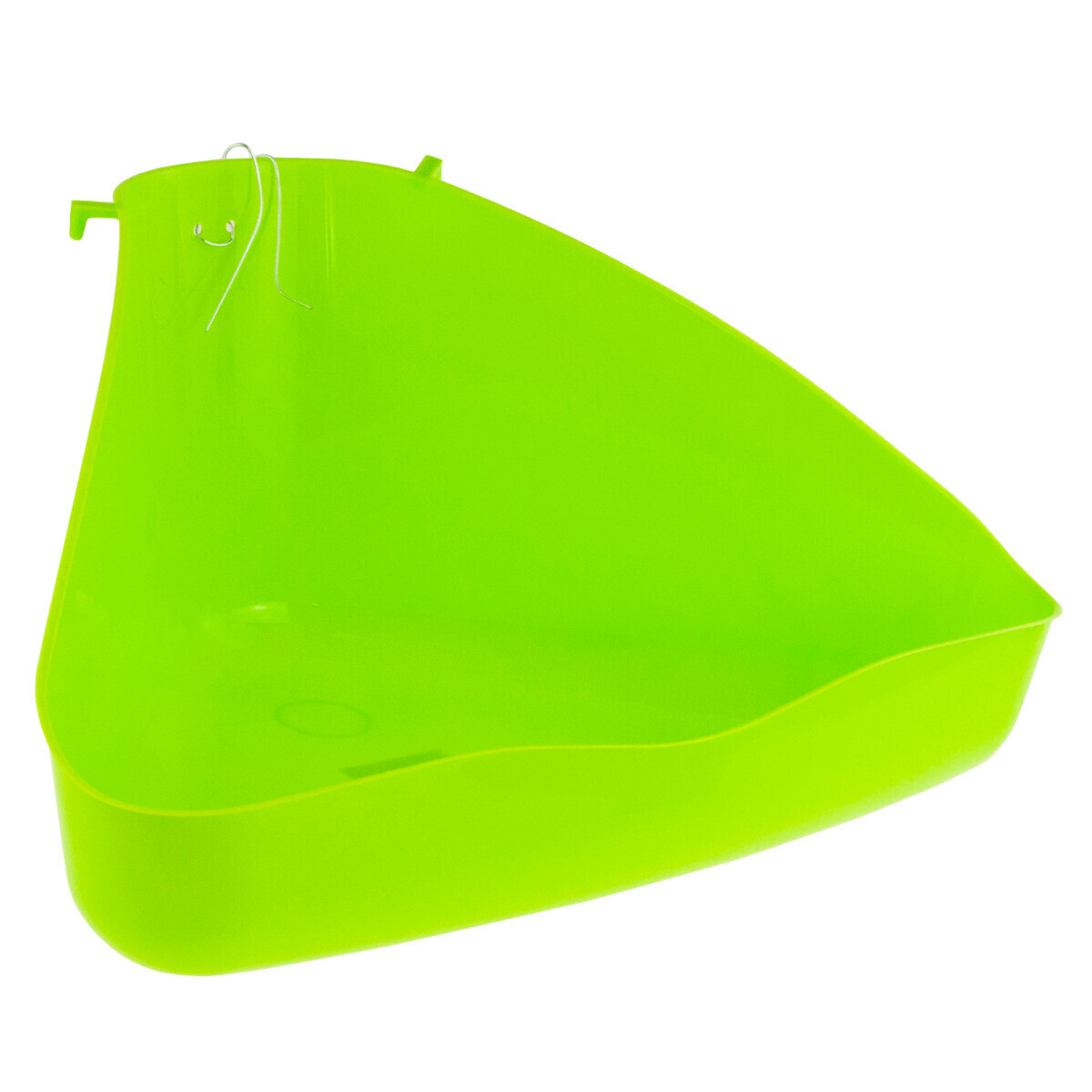 TG64359 Rohová Záchodová Miska Do Klece Pro Králíka Prasátka Velká