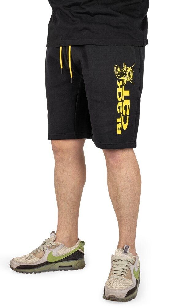 Black Cat Kraťasy Black Jogger Shorts - L