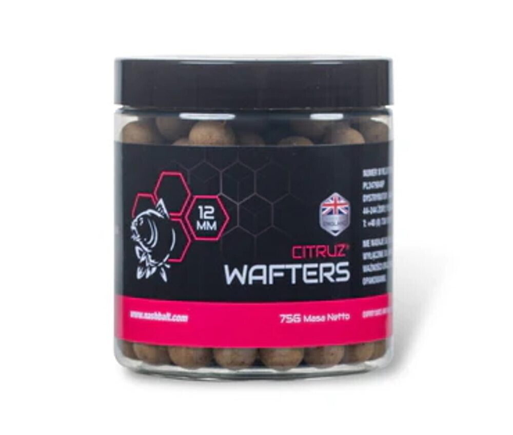 Nash Vyvážené Boilie Wafters Citruz 75g - 12mm
