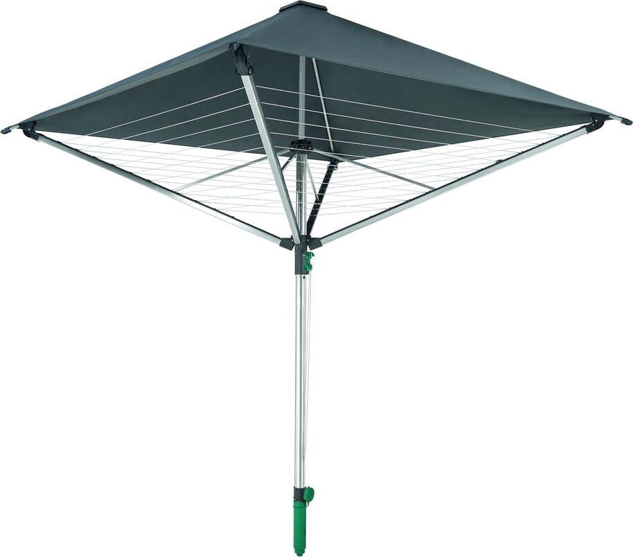 Venkovní sušák na prádlo ve stříbrné barvě 40 m LinoProtect 400 – LEIFHEIT