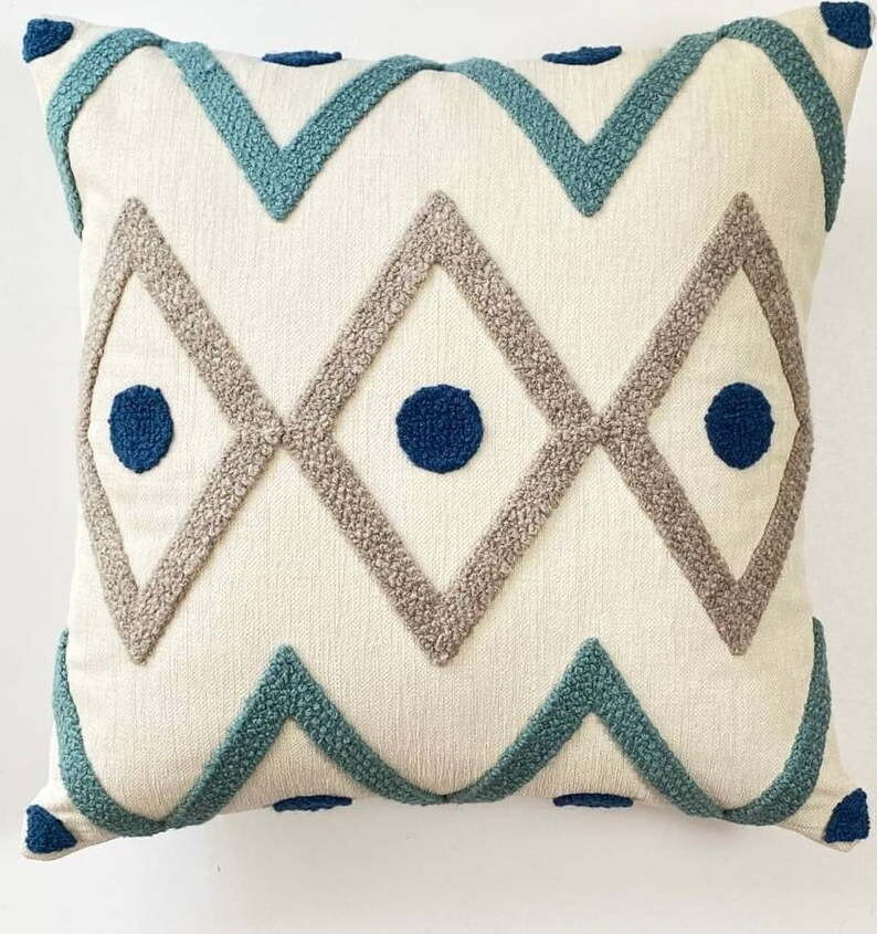 Povlak na polštář s příměsí lnu Joynodes Bethany, 43 x 43 cm