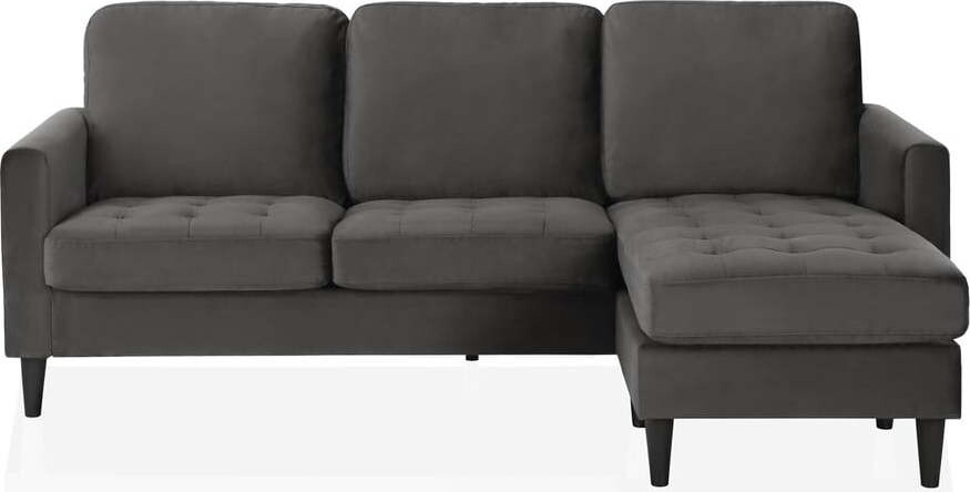 Šedá (variabilní) rohová pohovka Strummer - CosmoLiving by Cosmopolitan