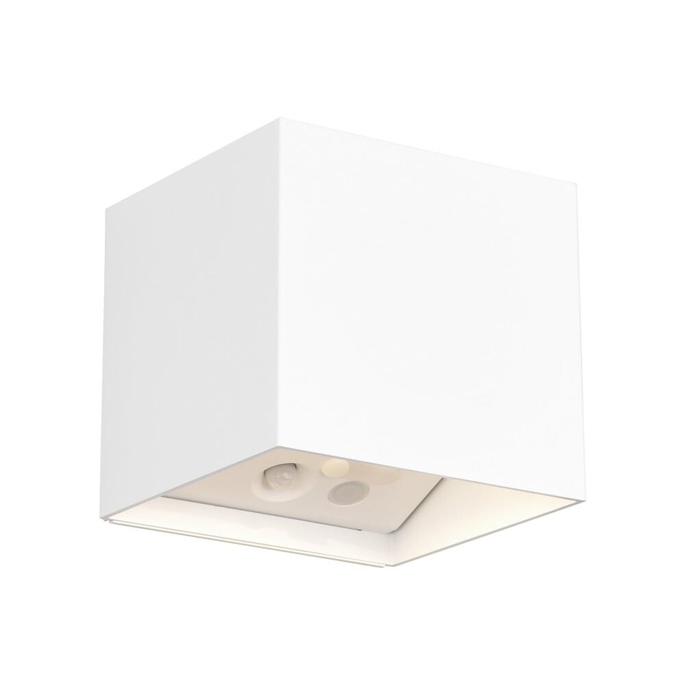 LED nástěnné venkovní svítidlo se senzorem pohybu na USB (výška 10 cm) Genie – Trio