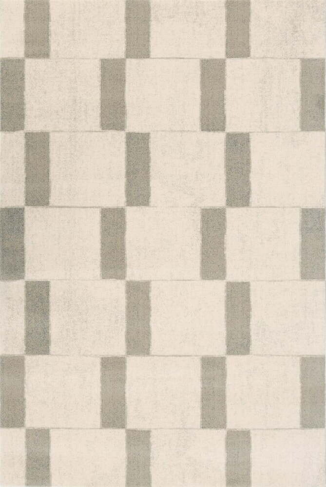 Béžový vlněný koberec 133x190 cm Agnus Pavement – Agnella