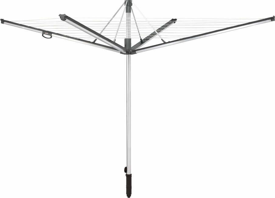 Venkovní sušák na prádlo ve stříbrné barvě 60 m Linomatic 600 Plus – LEIFHEIT