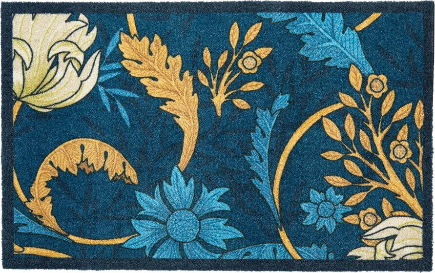 Rohožka 50x80 cm William Morris Blue – Artsy Doormats