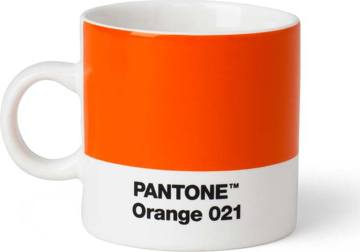 Oranžový keramický hrnek na espresso 120 ml Espresso Orange 021 – Pantone