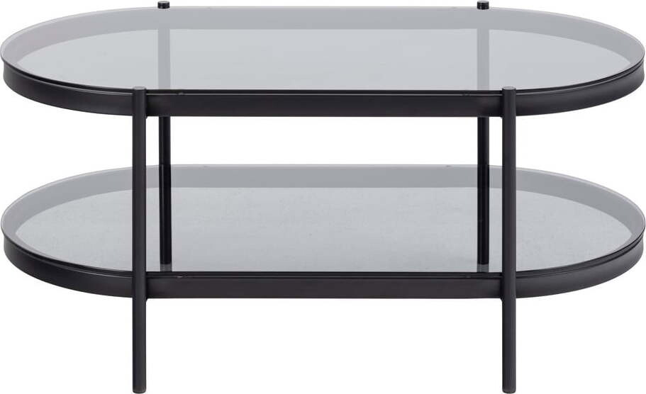 Konferenční stolek se skleněnou deskou 95x50 cm Bayonne - Actona