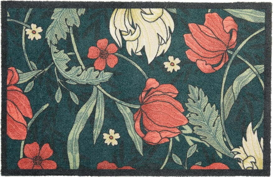 Rohožka 40x60 cm William Morris Rose – Artsy Doormats