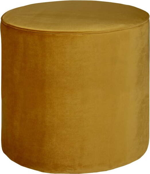 Hořčicový puf WOOOD Sara High