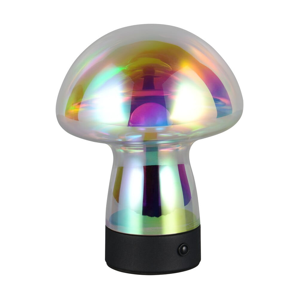 LED stolní lampa se skleněným stínidlem (výška 18 cm) Dooley – Trio