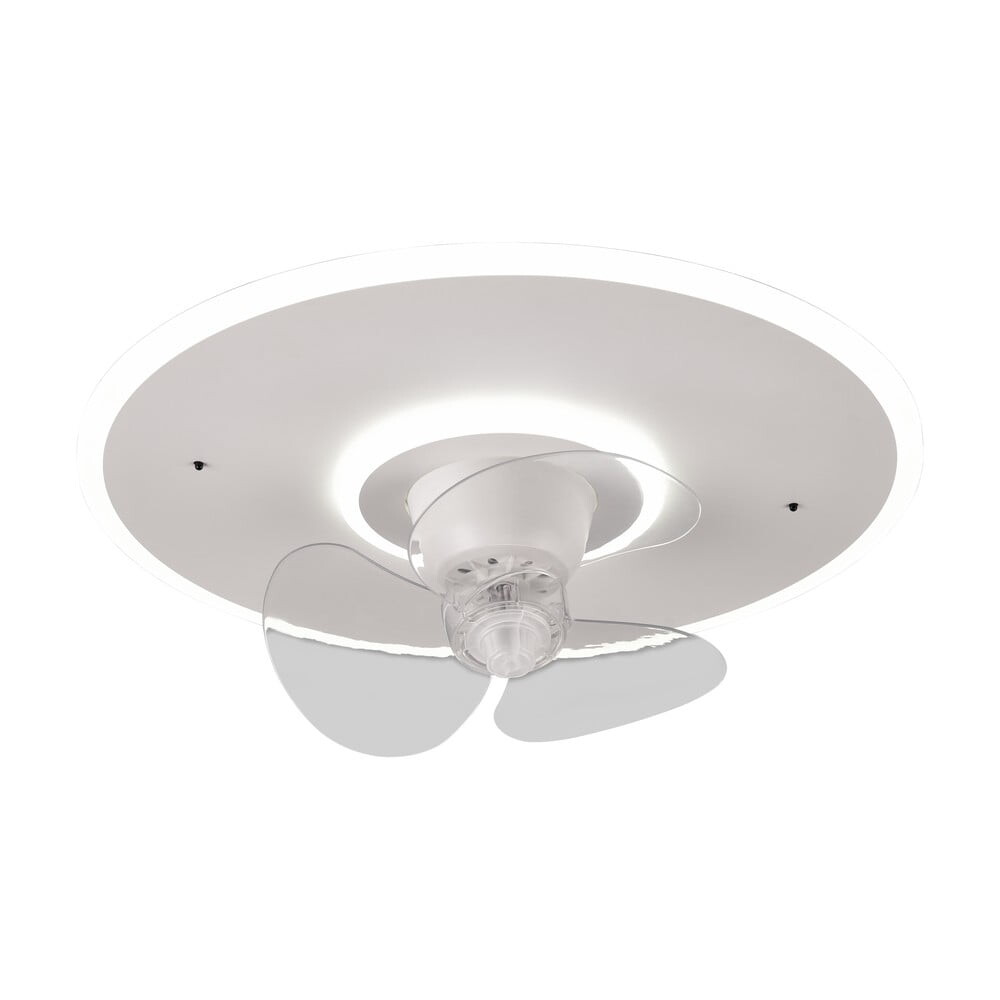 Matně bílé LED stropní svítidlo Nybro – Trio