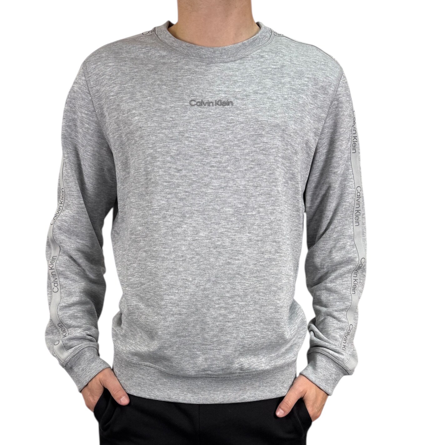 Calvin Klein PW - PULLOVER Pánská mikina XXL 00GMS4W337MUS