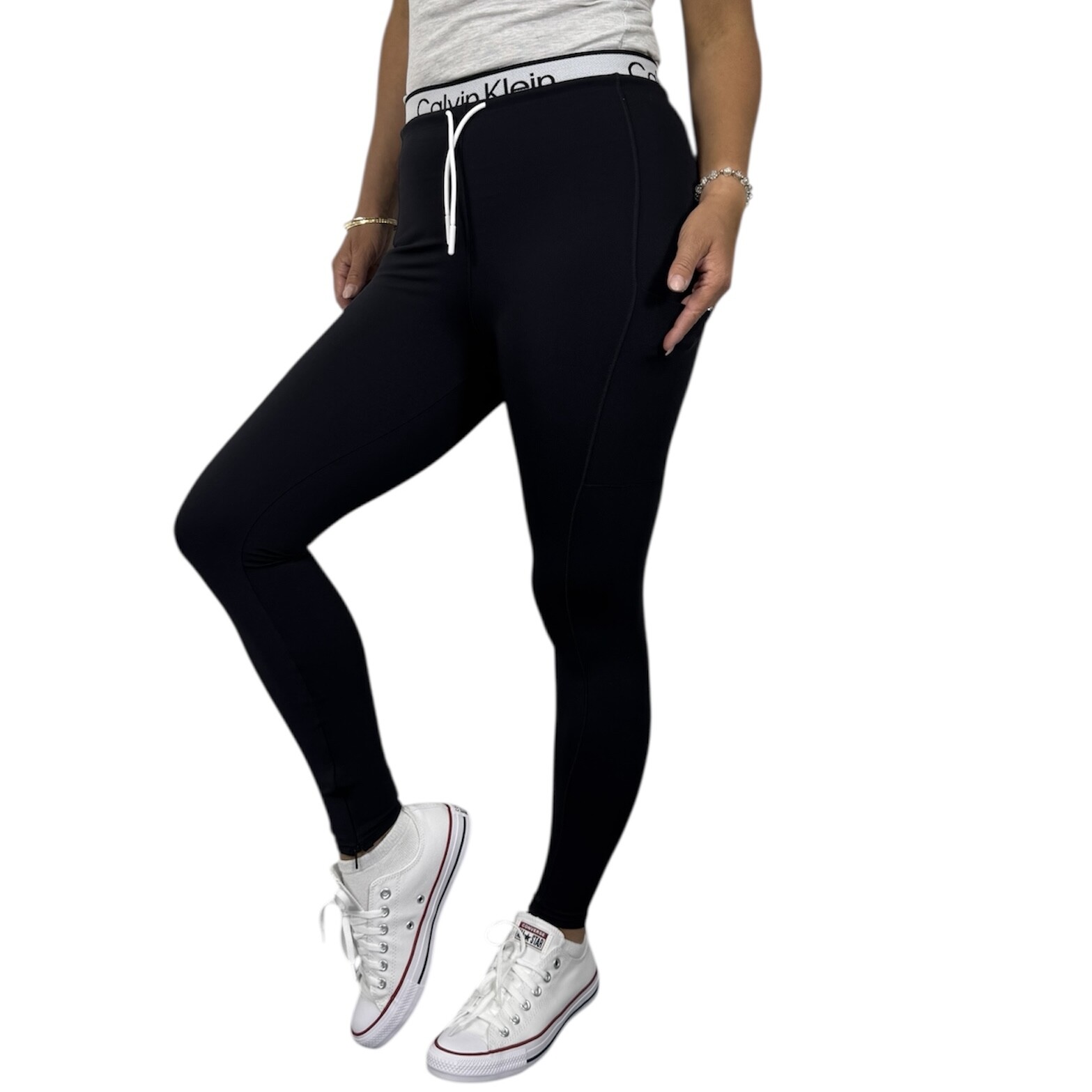 Calvin Klein WO  - Legging (7/8 ) Dámské legíny XL 00GWS4L627BAE