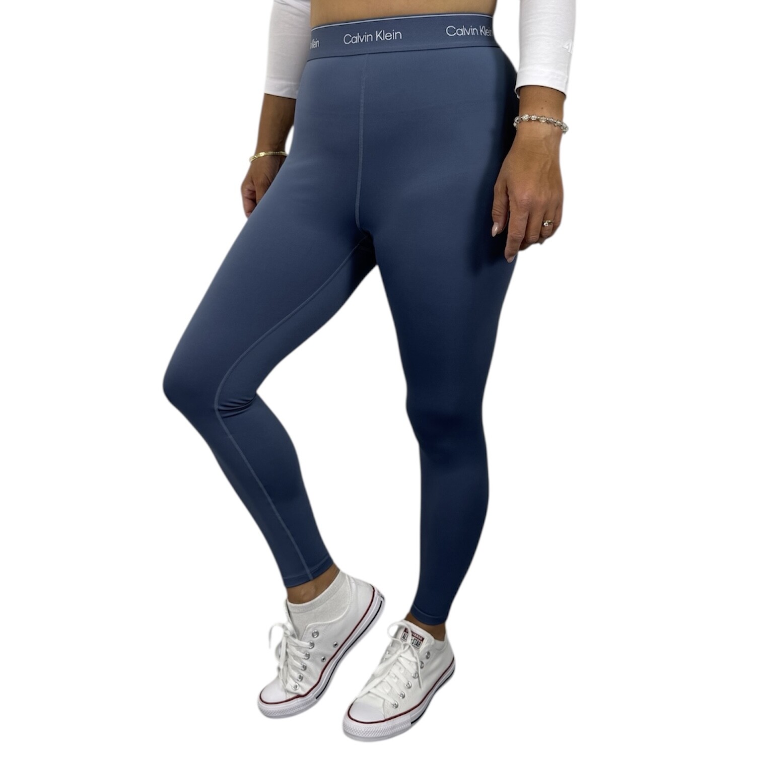 Calvin Klein WO - Legging High Ri Dámské legíny XL 00GWS4L6335BX