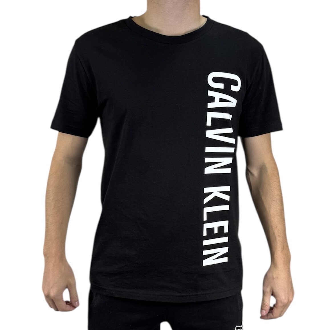 Calvin Klein CREW NECK TEE Pánské tričko XXL KM0KM00998BEH