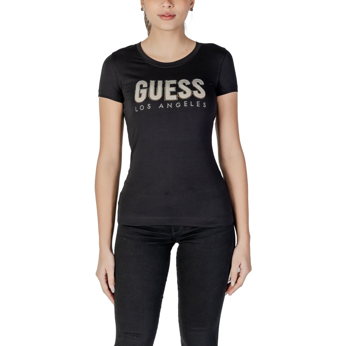 Guess  CN SS GLITTER DEGRAD W5GI14 J1314  Černá