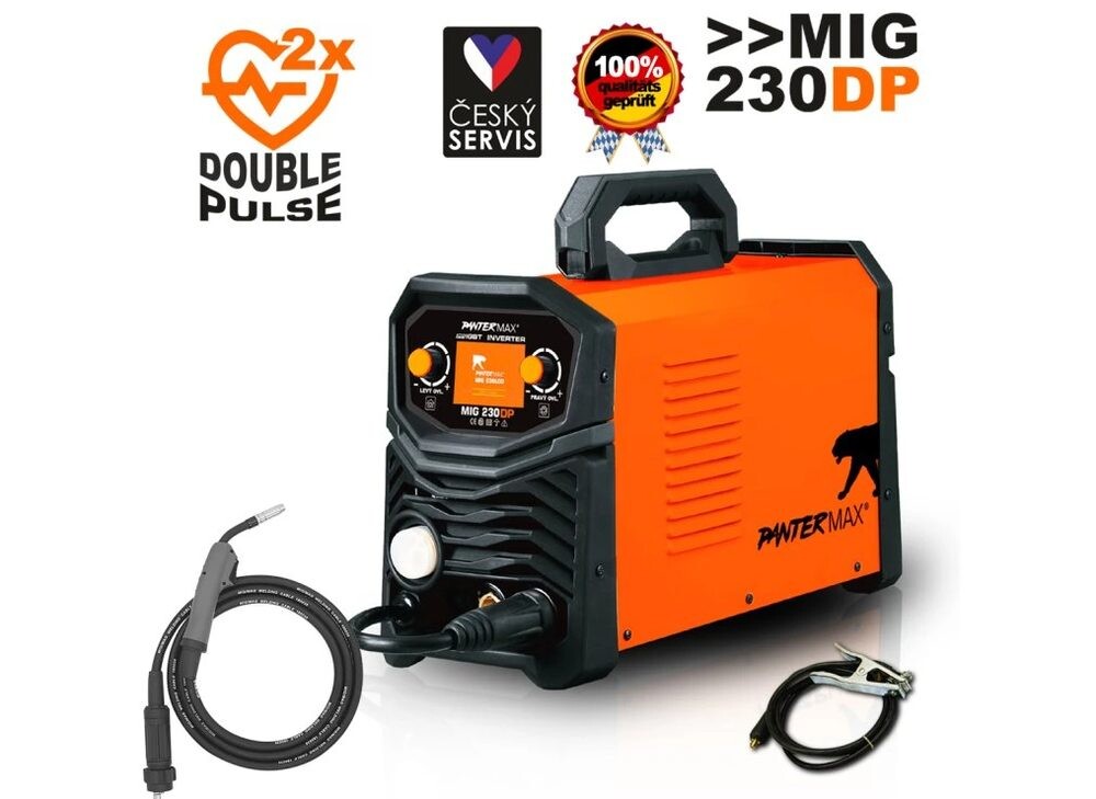 Elektrická invertorová svářečka PANTERMAX® MIG230DP