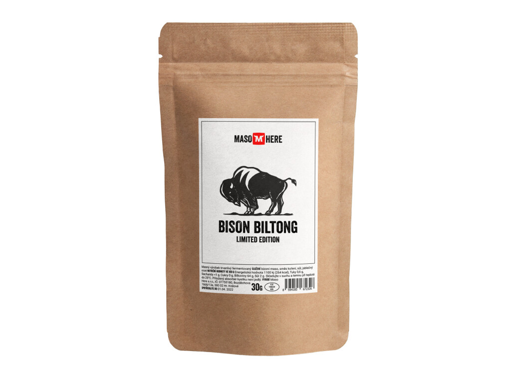 Maso Here - Bison Biltong 30g