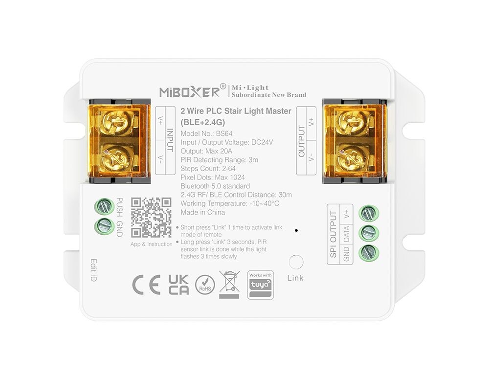 LED Solution Mi-Light MiBoxer RF Ovladač pro osvětlení schodiště BS64