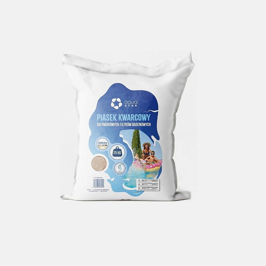 Písek pro bazénové čerpadlo 0,4-0,8 mm 25kg