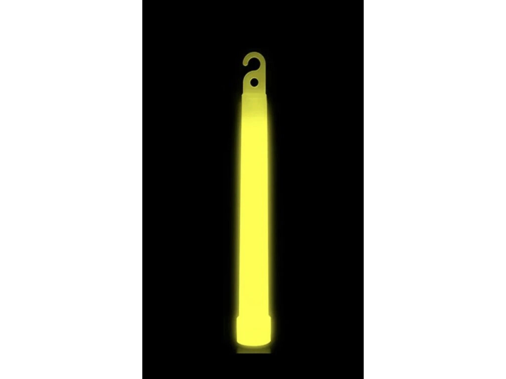 Svítící tyčinka Lightstick 15x1,5 cm - žlutá