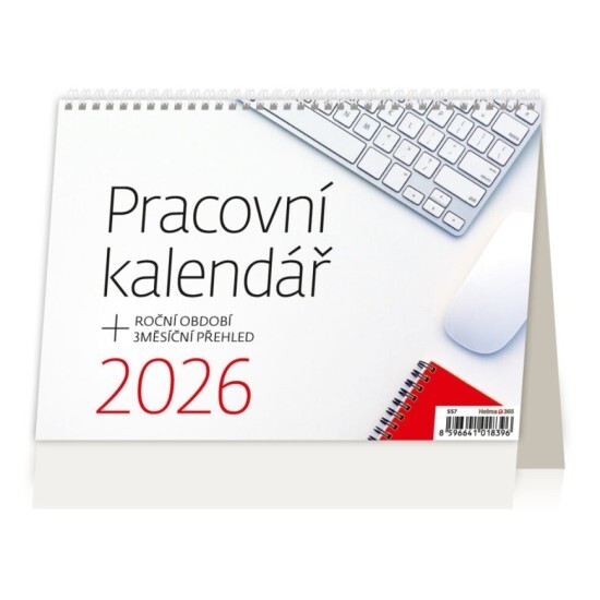 Helma 365 Stolní kalendář 2026 - Pracovní kalendář - S57-26 - Helma 365 Pracovní Pracovní 10