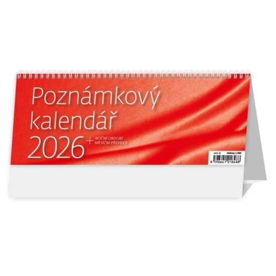 Helma 365 Stolní kalendář 2026 - Poznámkový kalendář OFFICE - S65-26-B - Helma 365 Pracovní Pracovní 10