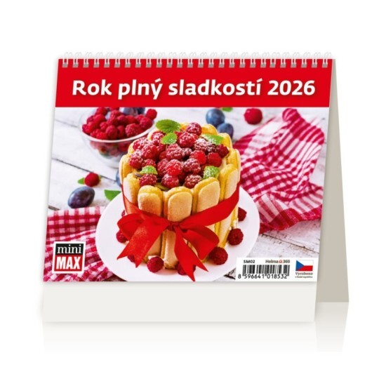 Helma 365 Stolní kalendář 2026 - MiniMax Rok plný sladkostí - SM02-26 - Helma 365 Recepty Recepty 10