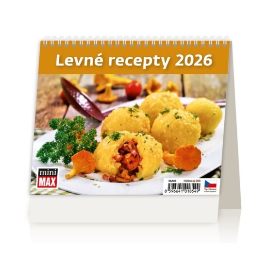 Helma 365 Stolní kalendář 2026 - MiniMax Levné recepty
- SM03-26 - Helma 365 Recepty Recepty 10