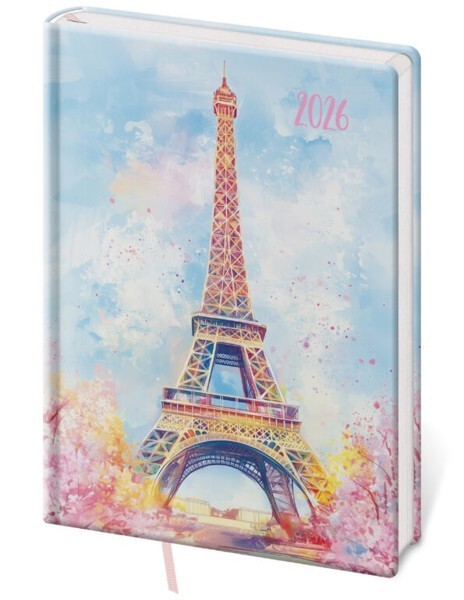 Helma 365 Denní diář A5 Vario Lyra - Paris - DV422-37-26