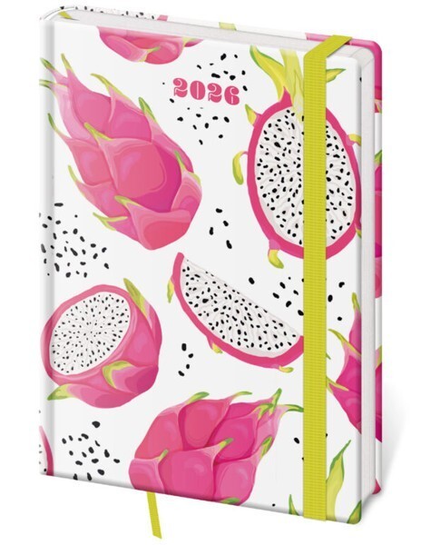 Helma 365 Týdenní diář A5 Vario s gumičkou - Pitaya - DV423-21-26