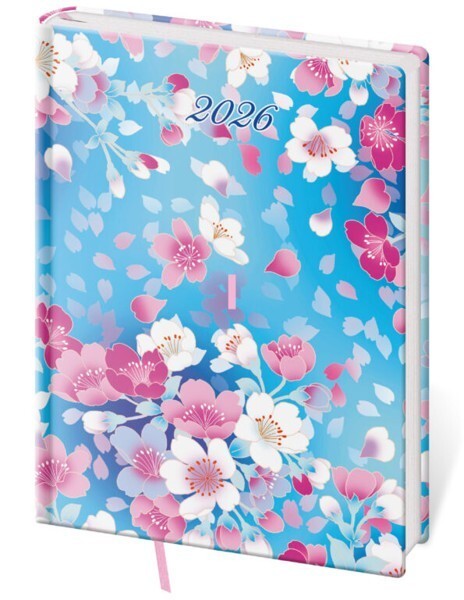 Helma 365 Denní diář B6 Vario Lyra - Blossoms - DV432-34-26