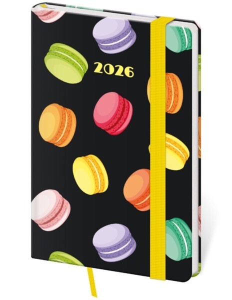 Helma 365 Týdenní diář kapesní Vario s gumičkou - Macarons - DV436-24-26