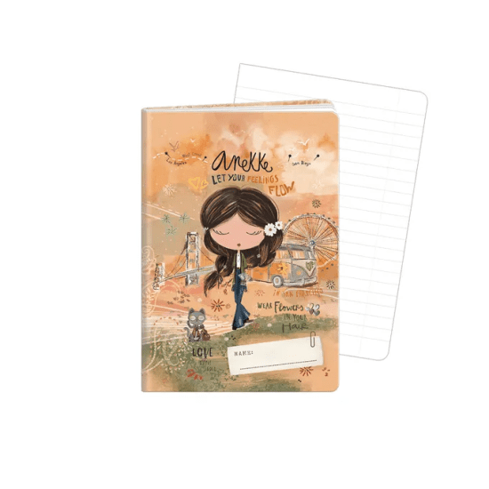 Argus Školní sešit 644 - Anekke - A6, linkovaný, 40 listů - 1599-0411