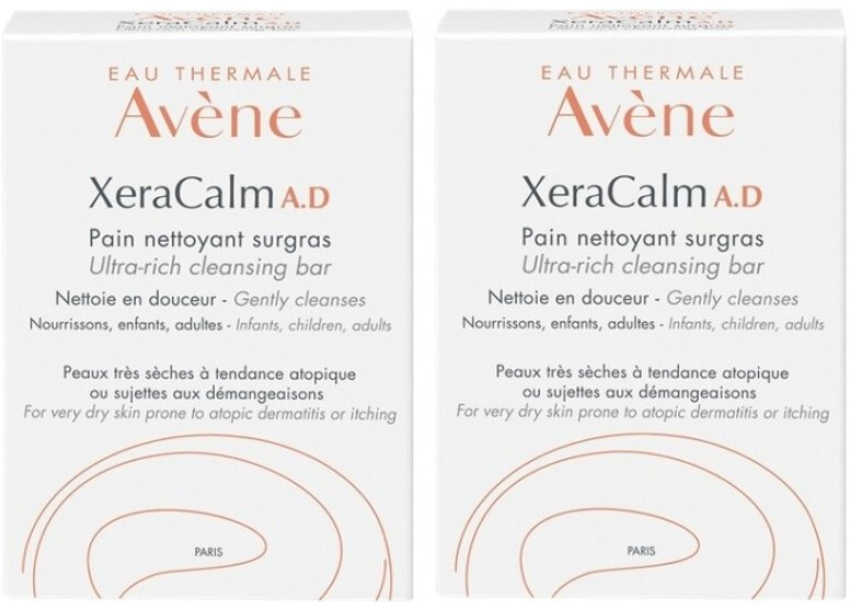 Avène Sada vyživujících mýdel pro velmi suchou a atopickou pokožku XéraCalm 2 x 100 g