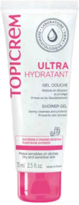 Topicrem Sprchový gel pro citlivou a suchou pokožku Ultra-Moisturizing (Shower Gel) 75 ml