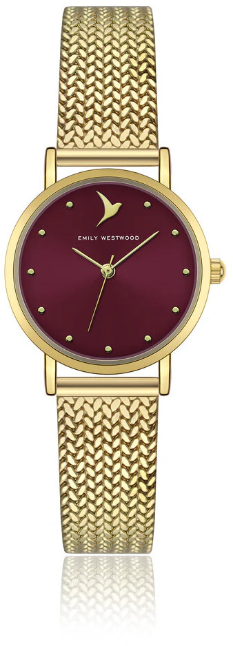 Emily Westwood Burgundy Whisper Gold EKF-5914GQ