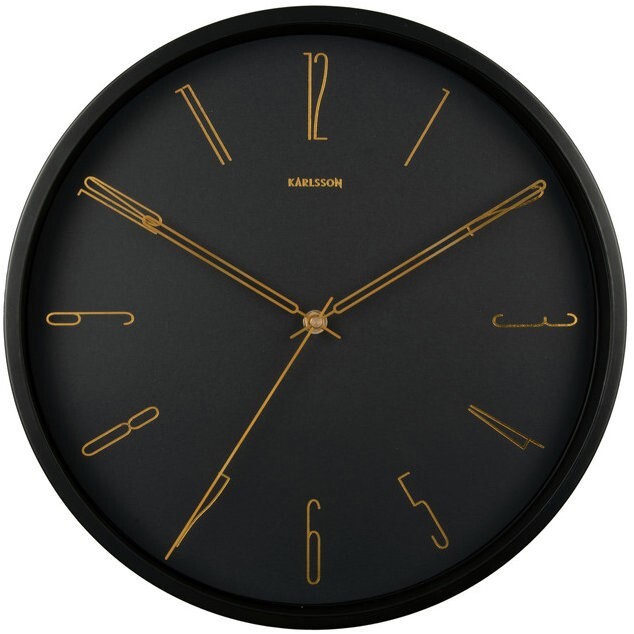 Karlsson Nástěnné hodiny KA5898BK