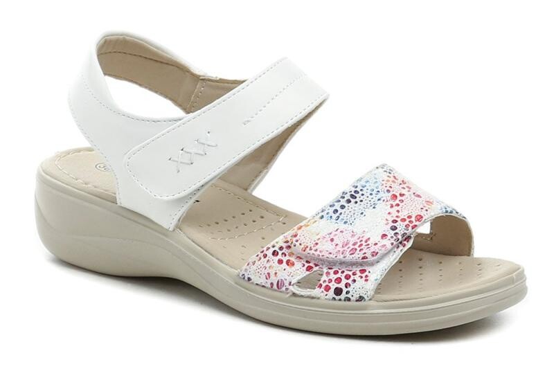 Scandi 251-2176-X1 bílé dámské sandály