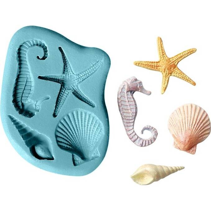 Silikonová formička - moře 10x7cm - Cakesicq