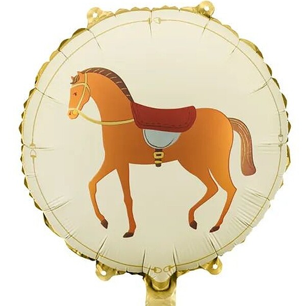 Balónek fóliový Kůň 45cm