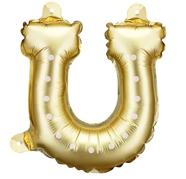 Balónek fóliový Podkova 18x19cm 3ks